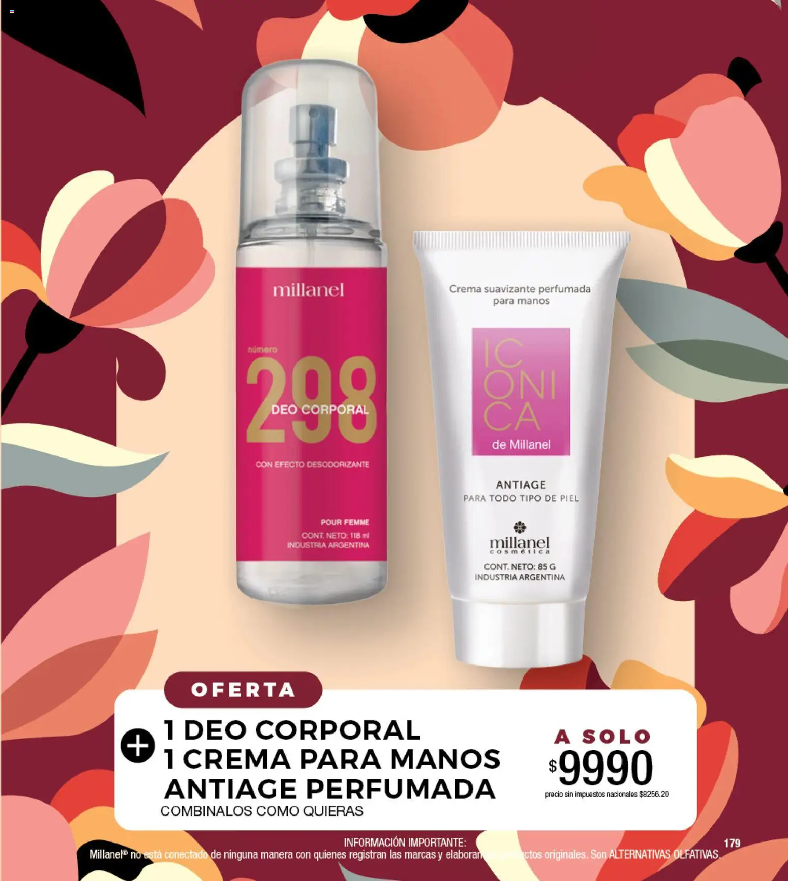 Millanel - Catálogo │ válido desde el 17/08/2026 | Página: 179 | Productos: Crema para manos, Suavizante, Crema