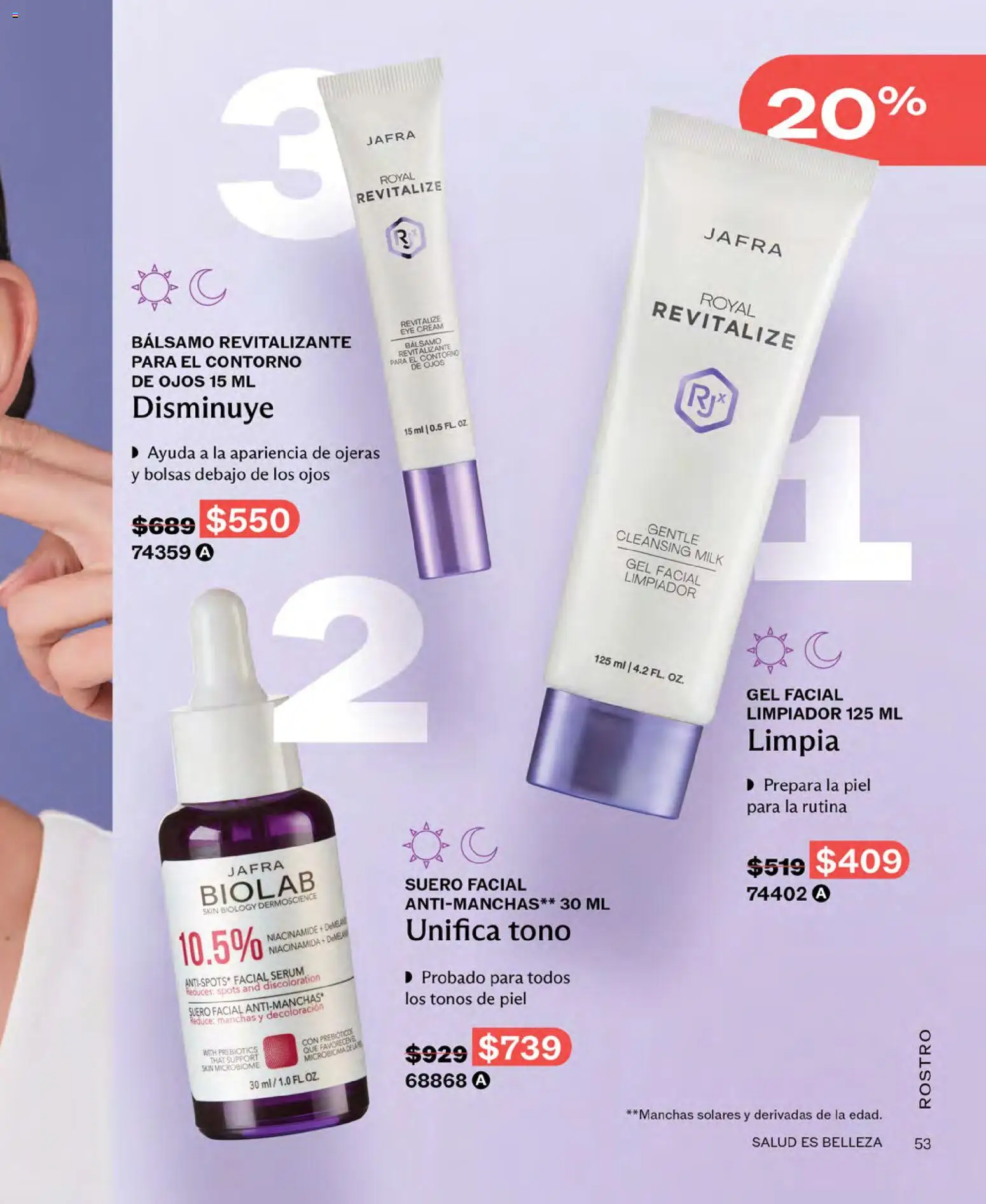 Nuevas ofertas de JAFRA válidas en toda la República Mexicana desde el 01/09/2026. ¡Encuentra las mejores ofertas en JAFRA catálogo! | Página: 53