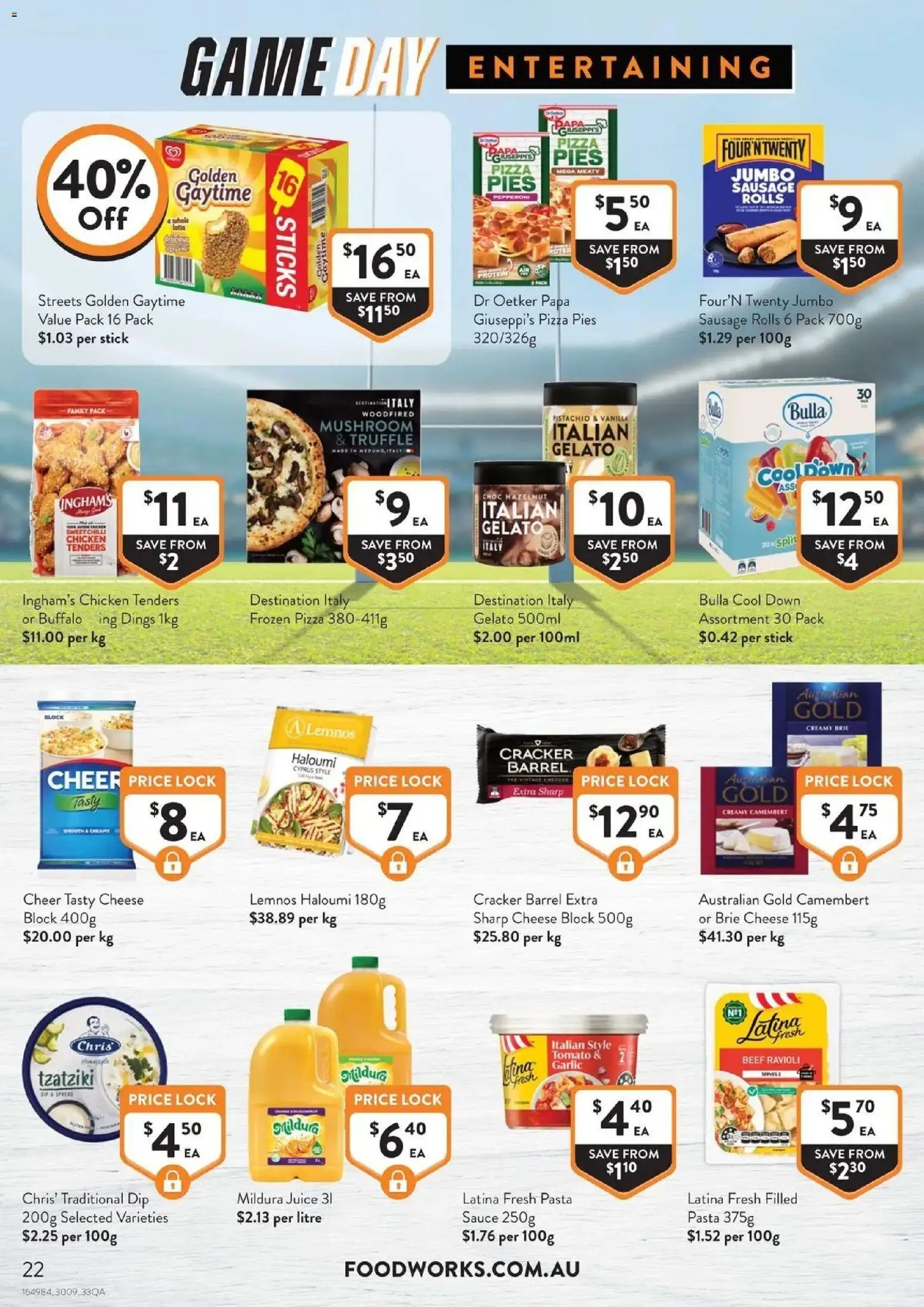 Foodworks catalogue - valid from 30/09/2026 | Page: 22 | Products: Pasta, Sausage, Garlic, Tomato