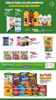 Vista previa de Bodega Aurrerá folleto Lléna tu bolsa con más productos, nuevo folleto de la tienda, válido en México a partir del 03.06.2026