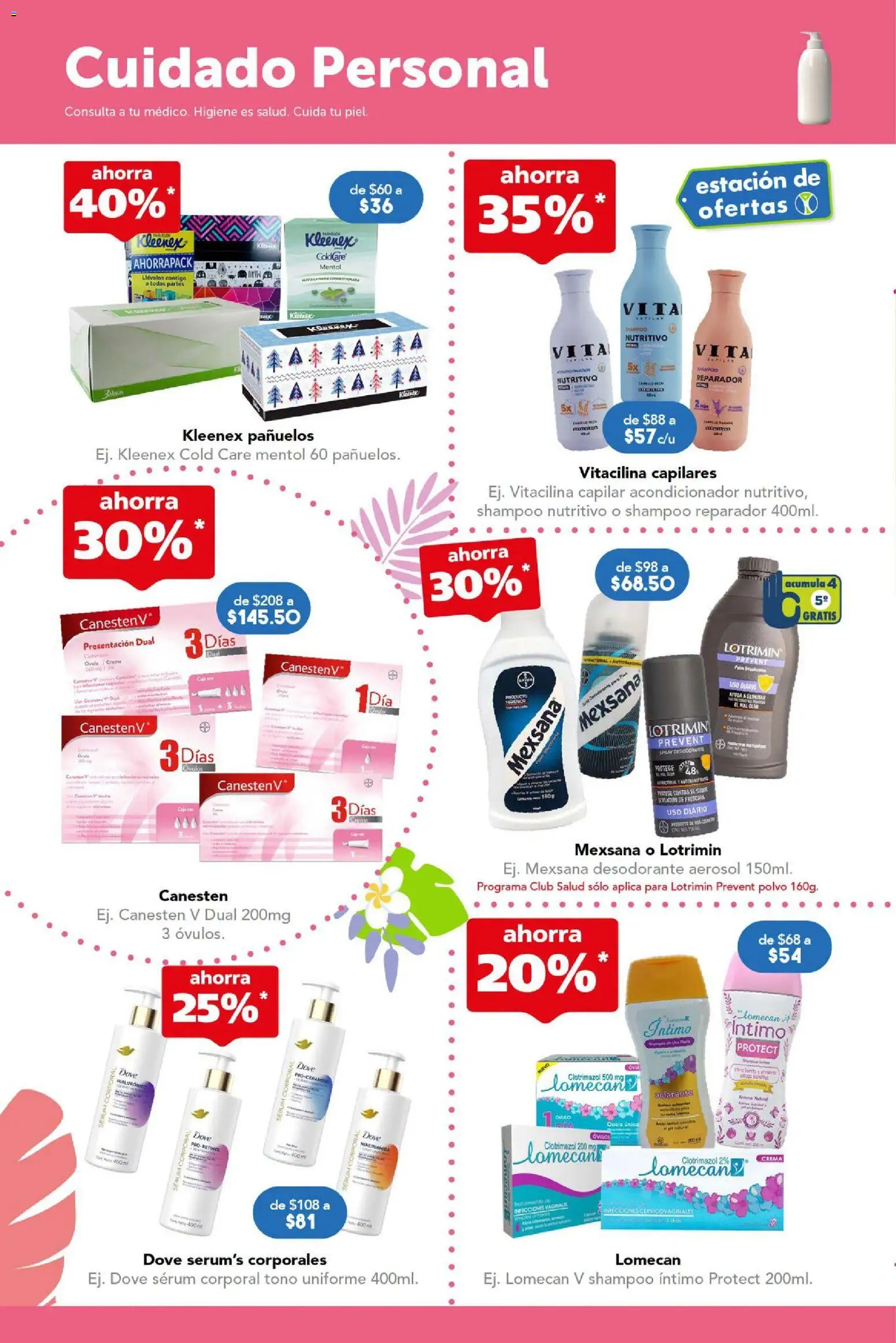 Nuevas ofertas de Farmacia San Pablo válidas en toda la República Mexicana desde el 12/07/2026. ¡Encuentra las mejores ofertas en Farmacia San Pablo catálogo! | Página: 11 | Productos: Desodorante, Serum, Polvo, Aclarante