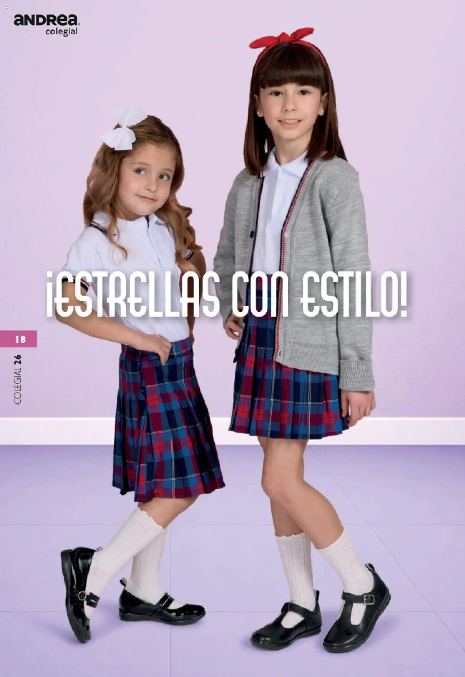 Nuevas ofertas de Andrea válidas en toda la República Mexicana desde el 23/05/2026. ¡Encuentra las mejores ofertas en Andrea catálogo Colegial! | Página: 18