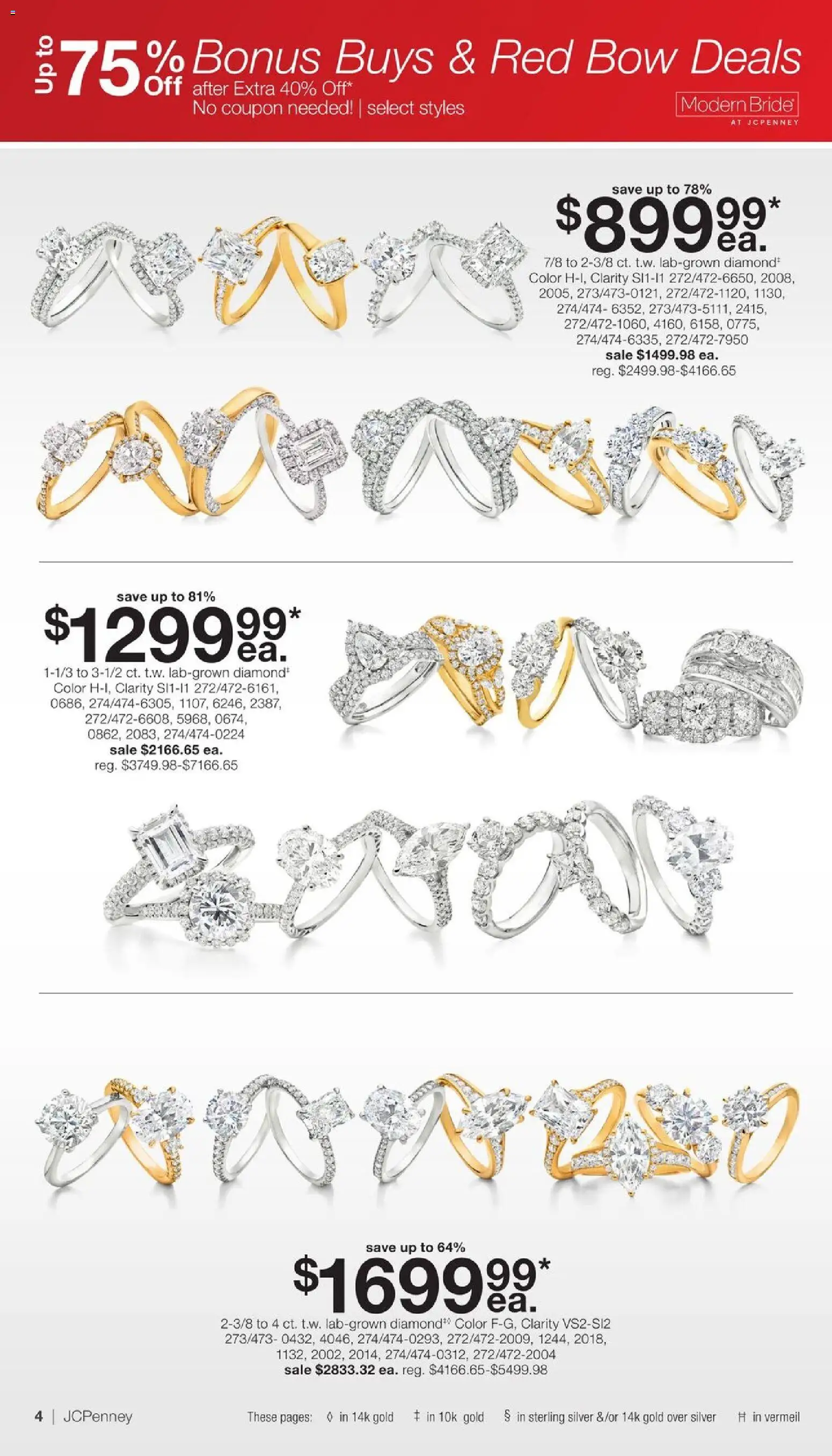 JCPenney Black Friday Early Access Jewelry Deals - valid from 10/26/2026 | Page: 4