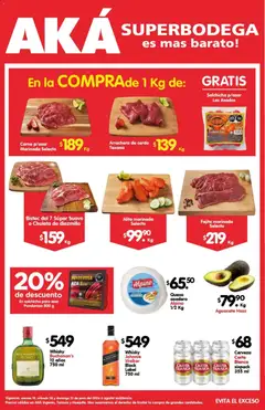 Vista previa de Arteli folleto Carnita Asada Aká Superbodegas Foraneas, nuevo folleto de la tienda, válido en México a partir del 19.06.2026