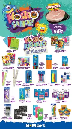 Vista previa de S-Mart folleto Ofertas de feria Monterrey, nuevo folleto de la tienda, válido en México a partir del 21/08/2026