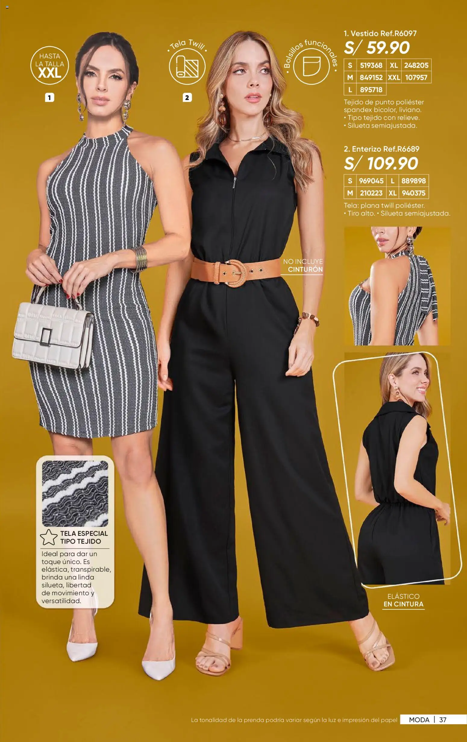 Catálogo Azzorti válido desde 27/07/2026 | Página: 39 | Productos: Cinturón, Vestido