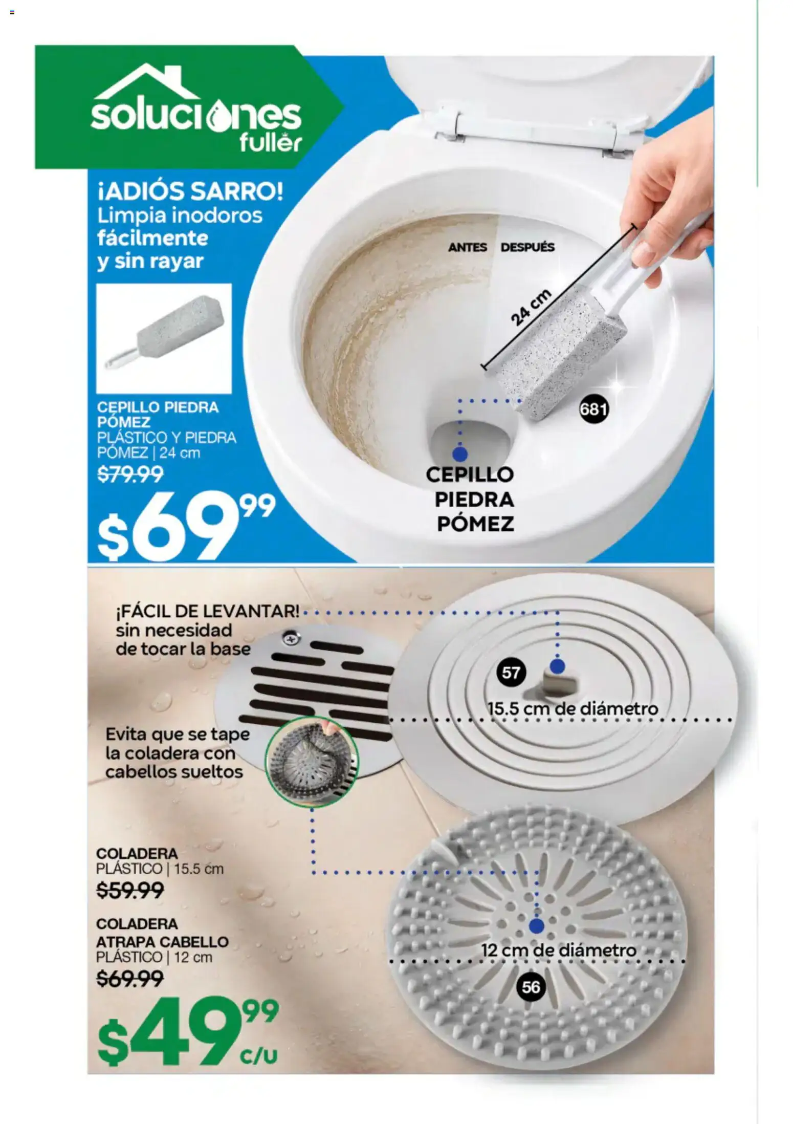 Nuevas ofertas de Fuller válidas en toda la República Mexicana desde el 22/07/2026. ¡Encuentra las mejores ofertas en Fuller campaña 8 2026! | Página: 152 | Productos: Cepillo