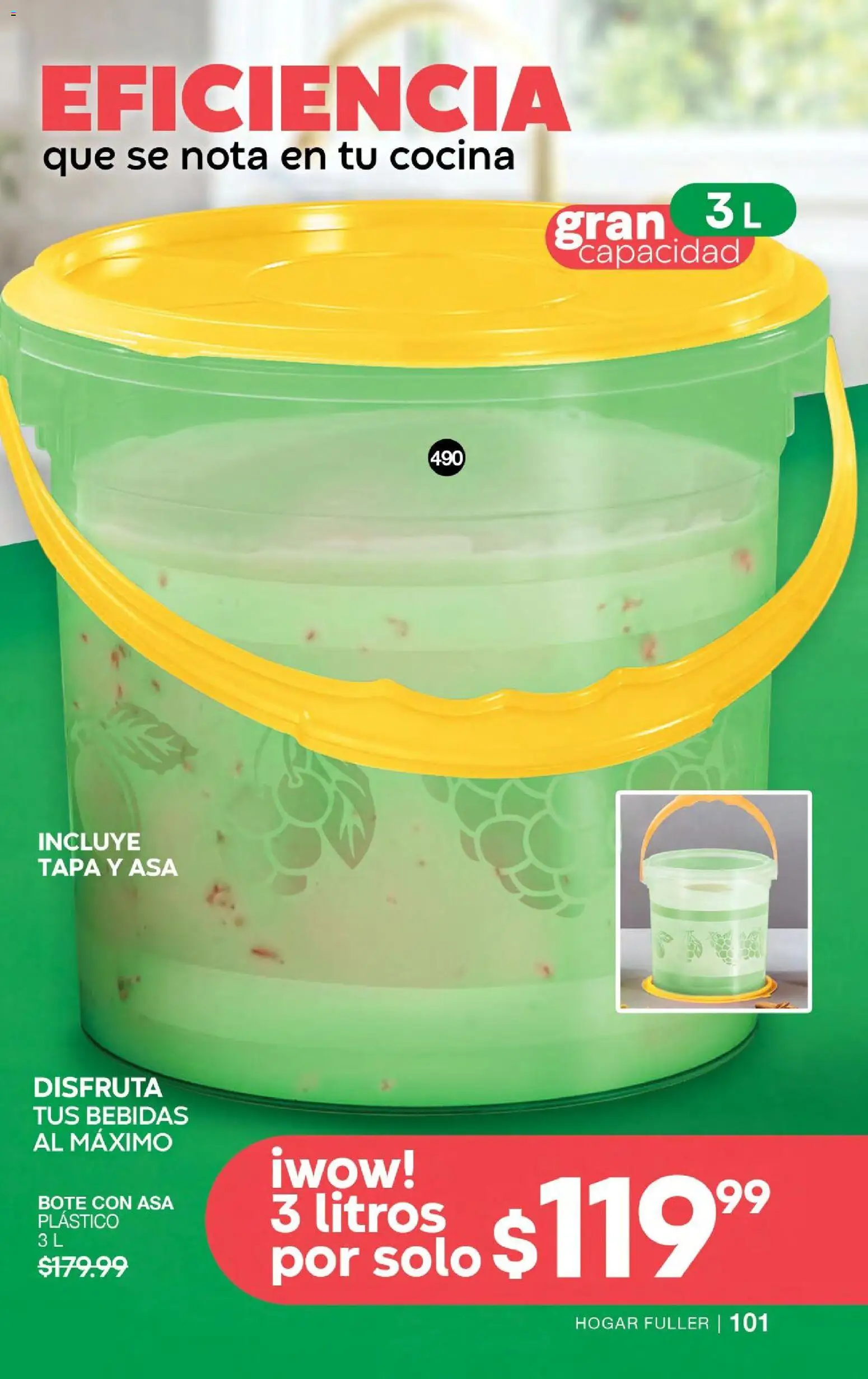 Nuevas ofertas de Fuller válidas en toda la República Mexicana desde el 24.06.2026. ¡Encuentra las mejores ofertas en Fuller campaña 6 2026! | Página: 82 | Productos: Cocina