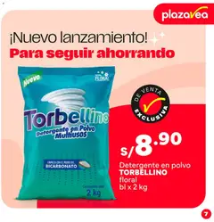 Vista previa de folleto Plaza Vea catálogo de la Plaza Vea válido desde 01/09/2026 | Página: 7 | Productos: Detergente, Detergente en polvo, Polvo