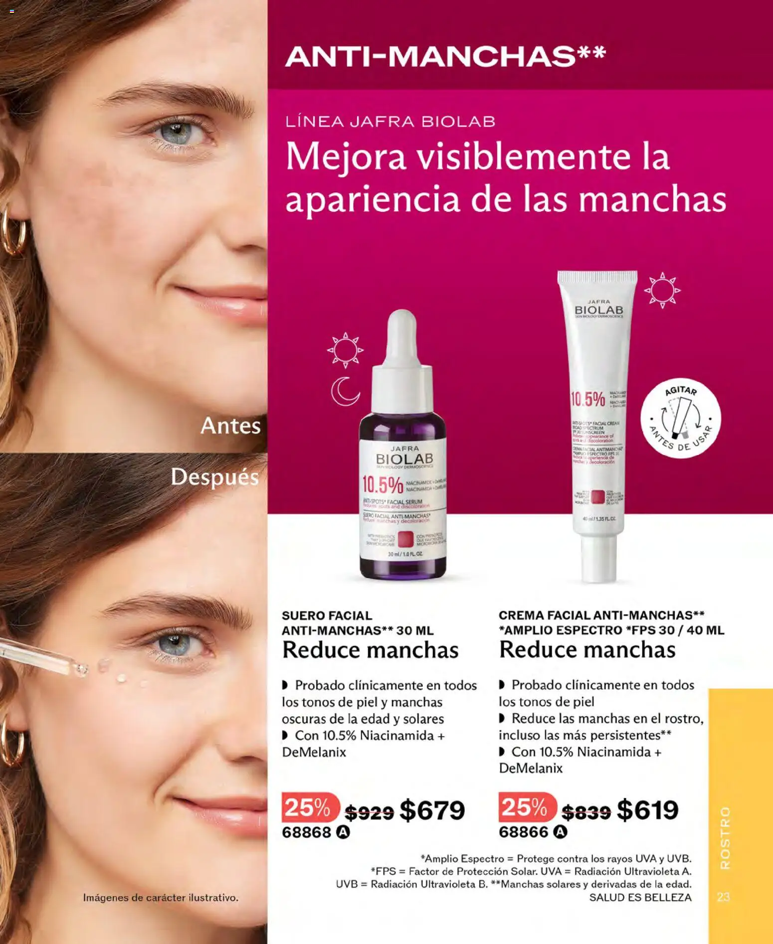 Nuevas ofertas de JAFRA válidas en toda la República Mexicana desde el 01.04.2026. ¡Encuentra las mejores ofertas en JAFRA catálogo! | Página: 23 | Productos: Serum, Crema, Uva