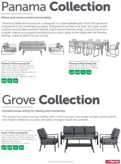 Preview of Stratco Outdoor Furniture Lookbook - valid from 04.12.2025 | Page: 17 | Products: Table, Chair, Stool, Outdoor furniture