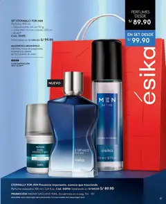 Vista previa de folleto Ésika catálogo - Campaña 8 de la Ésika válido desde 25.04.2026 | Página: 17 | Productos: Desodorante, Perfume