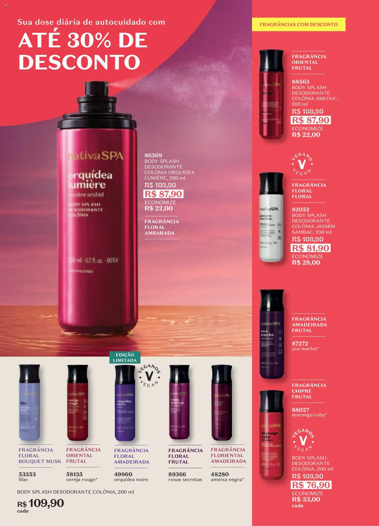 O Boticário Folheto - válido de 29/06/2026 | Página: 20 | Produtos: Fragrância, Desodorante, Body, Ameixa