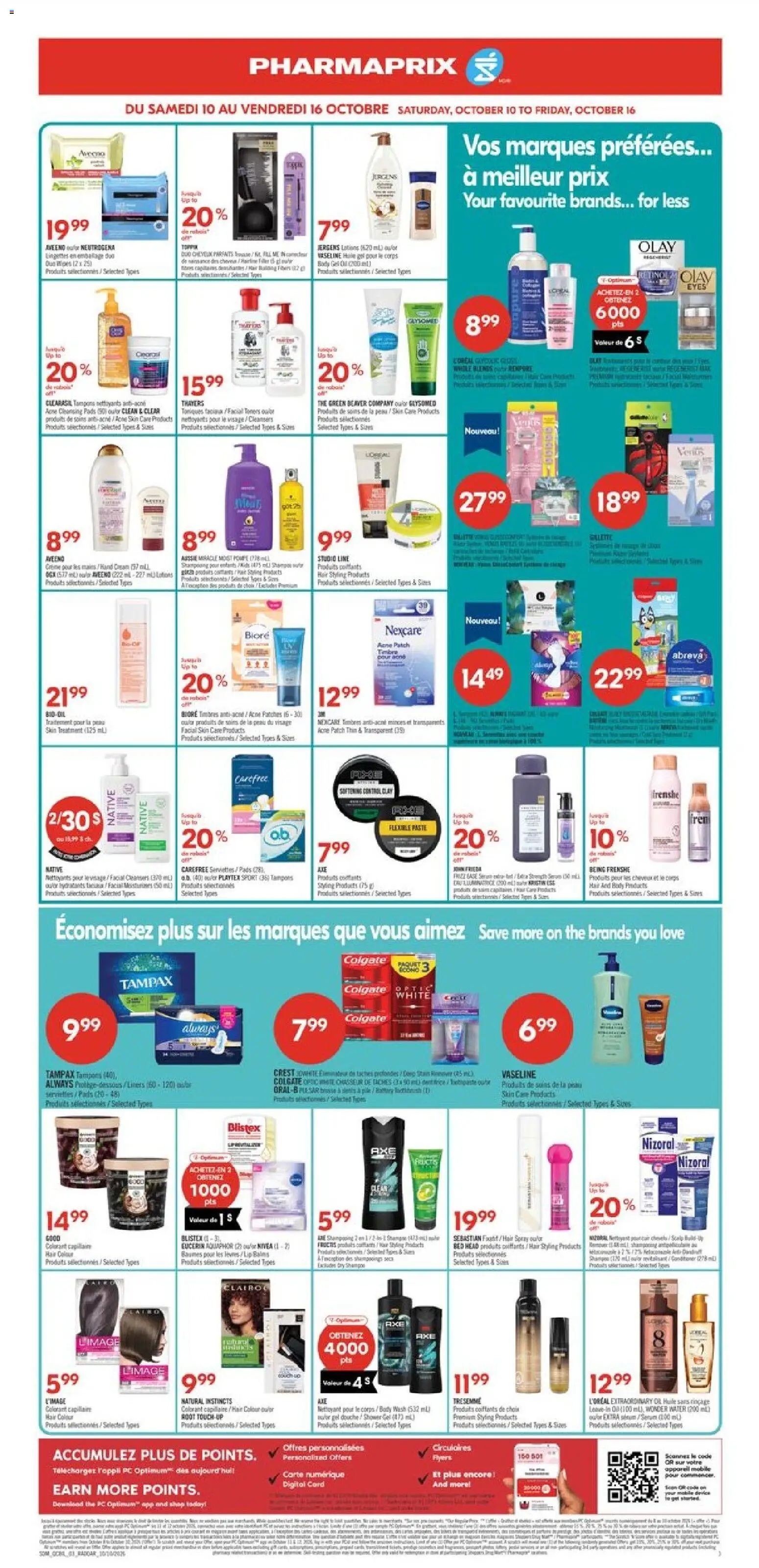 Pharmaprix flyer valid from Oct 10, 2026 | Page: 9