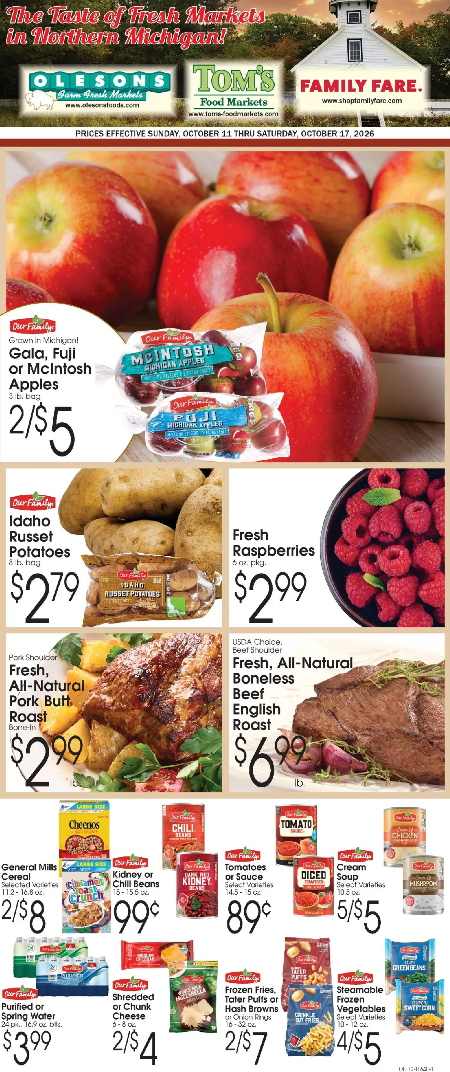 Family Fare Ad - valid from 10/11/2026 | Page: 1