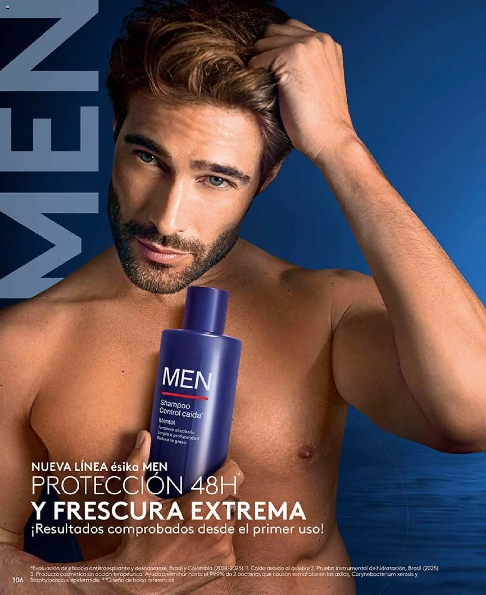 Ésika revista - valida desde el 07/08/2026 | Página: 106 | Productos: Bolsa, Shampoo, Antitranspirante
