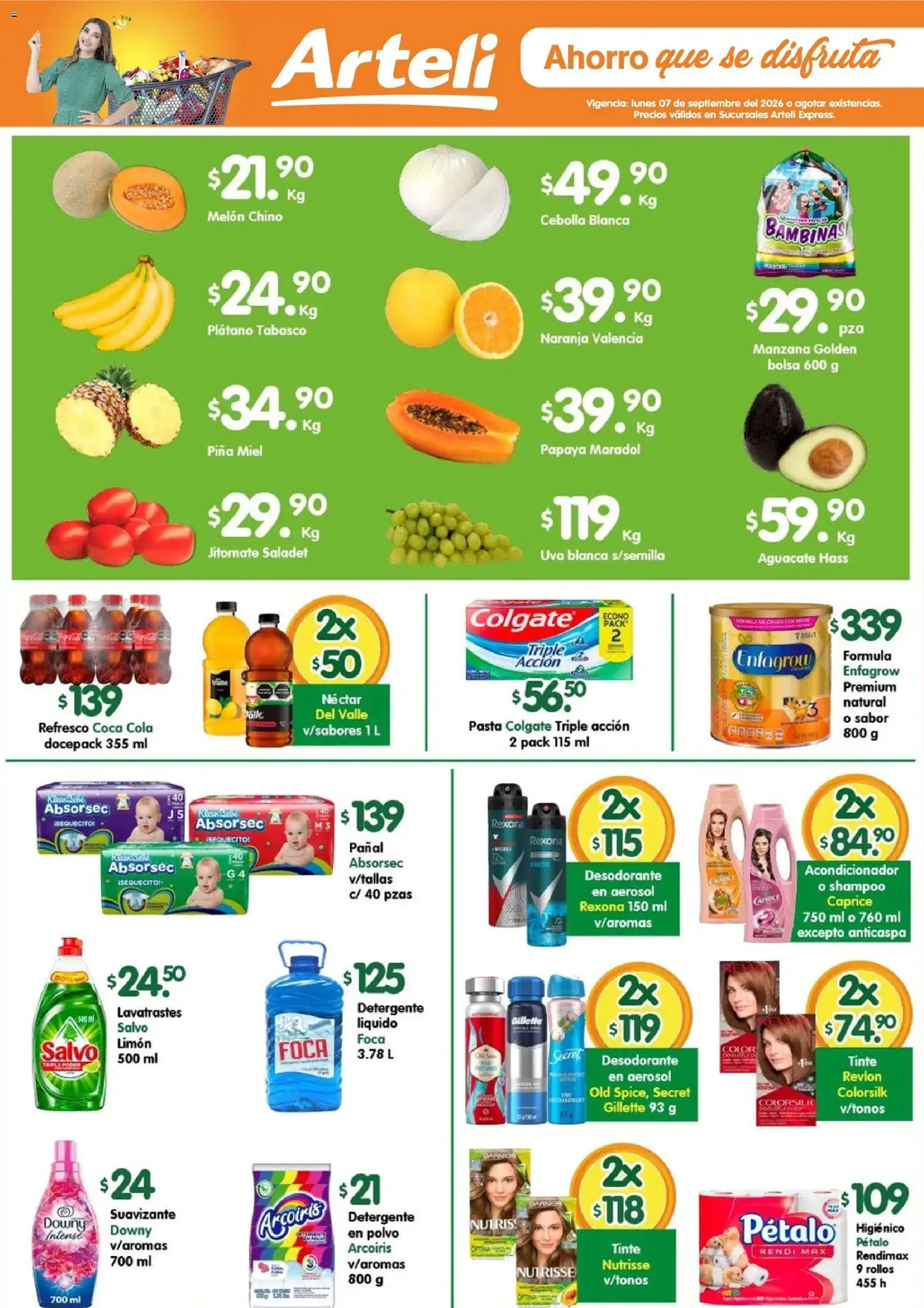 Nuevas ofertas de Arteli válidas en toda la República Mexicana desde el 07/09/2026. ¡Encuentra las mejores ofertas en Arteli folleto Express! | Página: 2