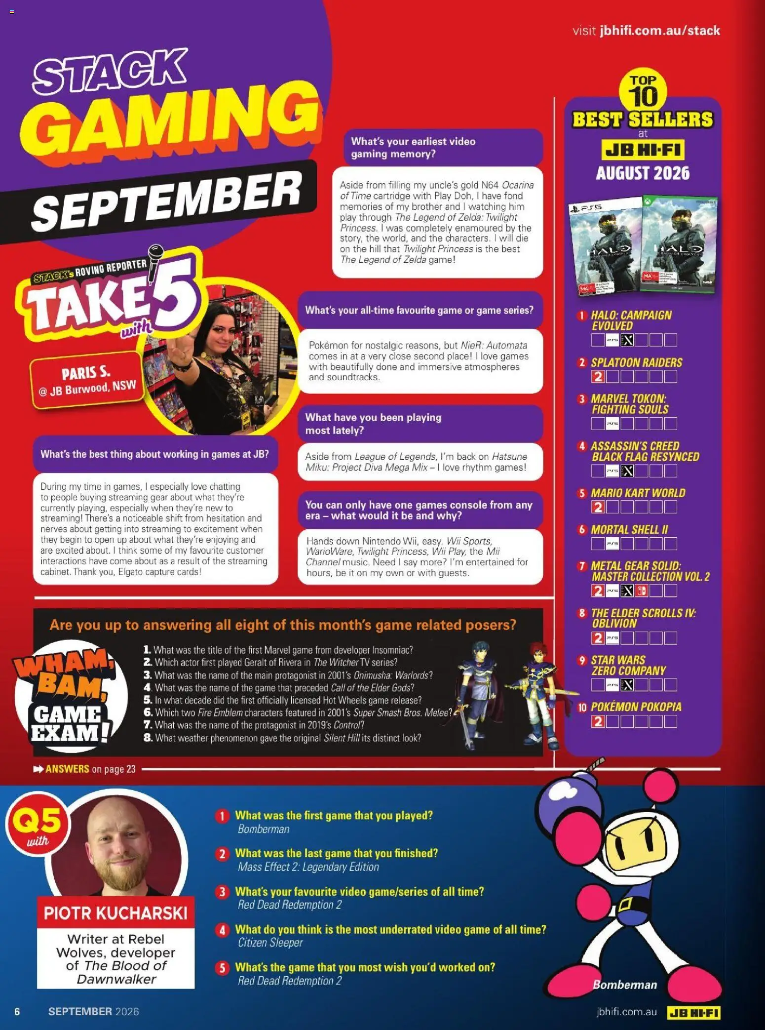 JB Hi-Fi catalogue - valid from 01/09/2026 | Page: 6 | Products: Tv, Game, Video