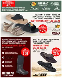Preview of Cabelas weekly flyer / circulaire from shop Cabelas valid from Jul 16, 2026 | Page: 13 | Products: Boots