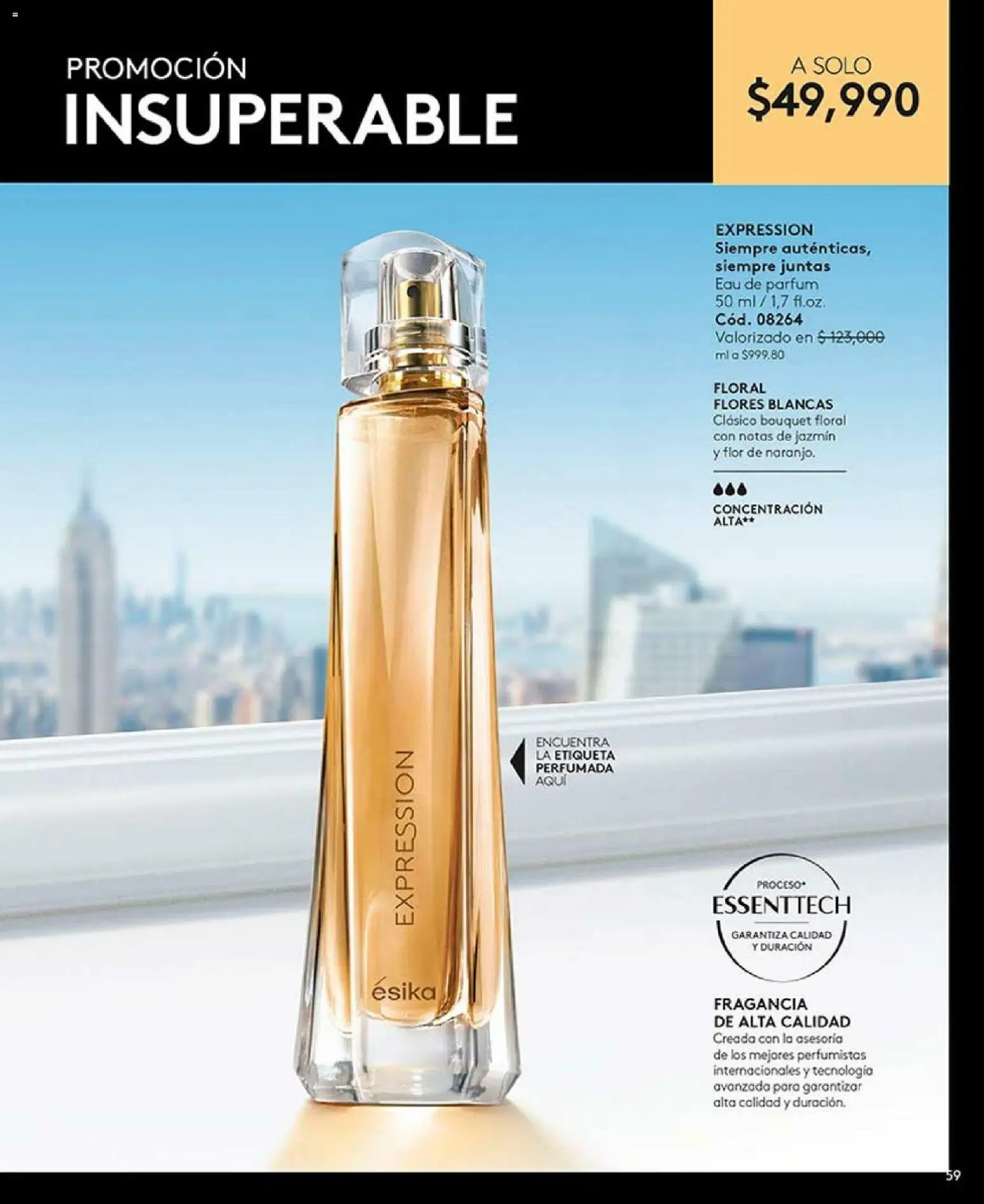 Ésika revista - valida desde el 04.05.2026 | Página: 61 | Productos: Fragancia