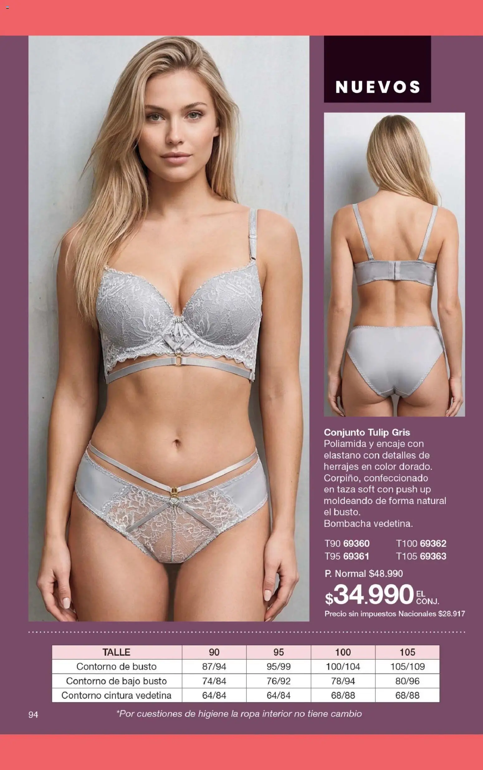 Gigot - CAMPAÑA 10 │ válido desde el 18.06.2026 | Página: 102 | Productos: Bombacha, Taza, Contorno, Ropa interior