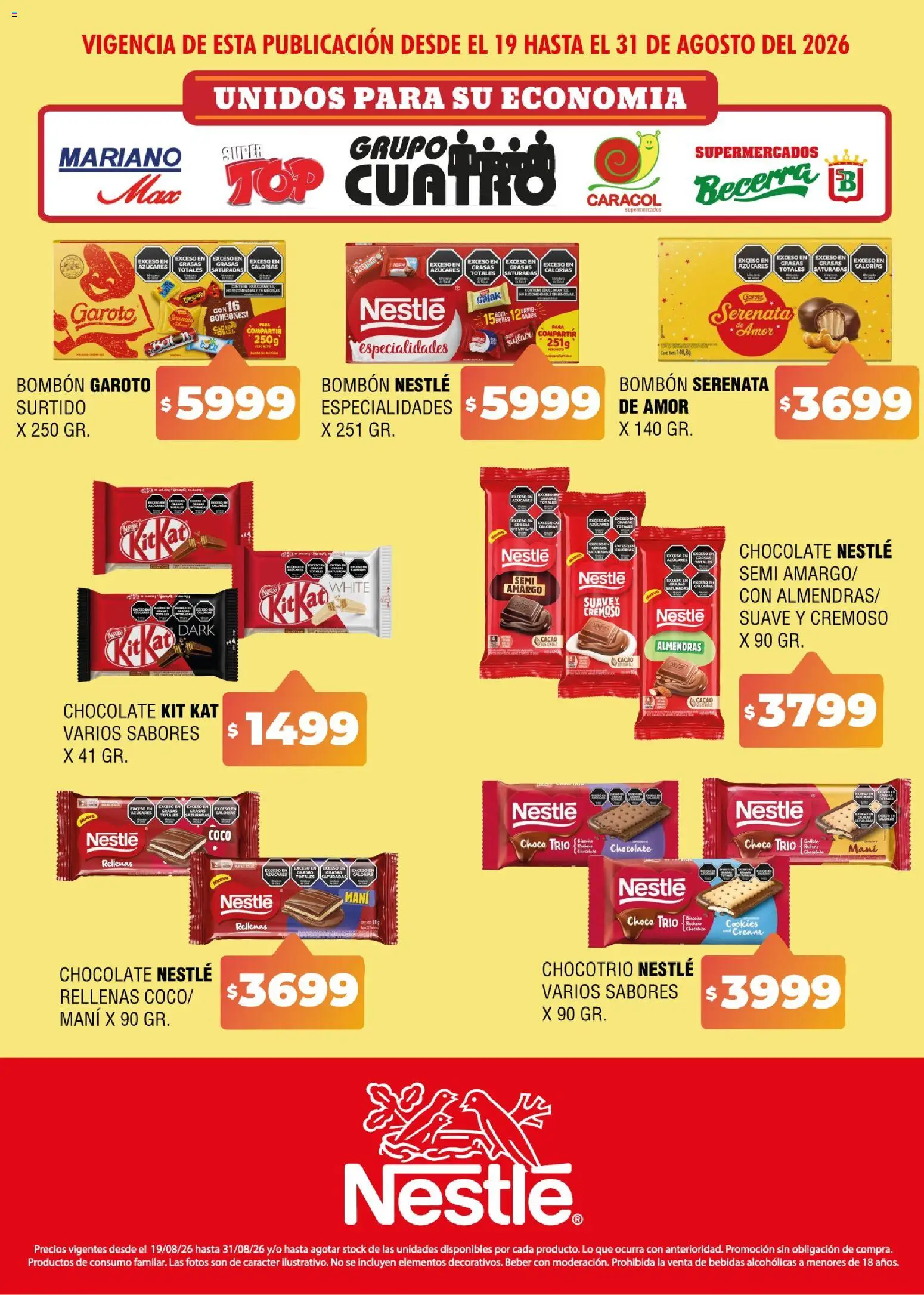 Mariano Max - Catálogo │ válido desde el 19/08/2026 | Página: 16 | Productos: Coco, Bombones, Bebidas, Cacao