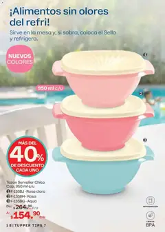 Vista previa de Tupperware catálogo, nuevo folleto de la tienda, válido en México a partir del 15.06.2026 | Página: 18 | Productos: Tupper, Mesa