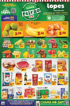 Lopes Supermercados - Ofertas da semana - Pré-Visualização do folheto da loja Lopes Supermercados, válido de 30/06/2026