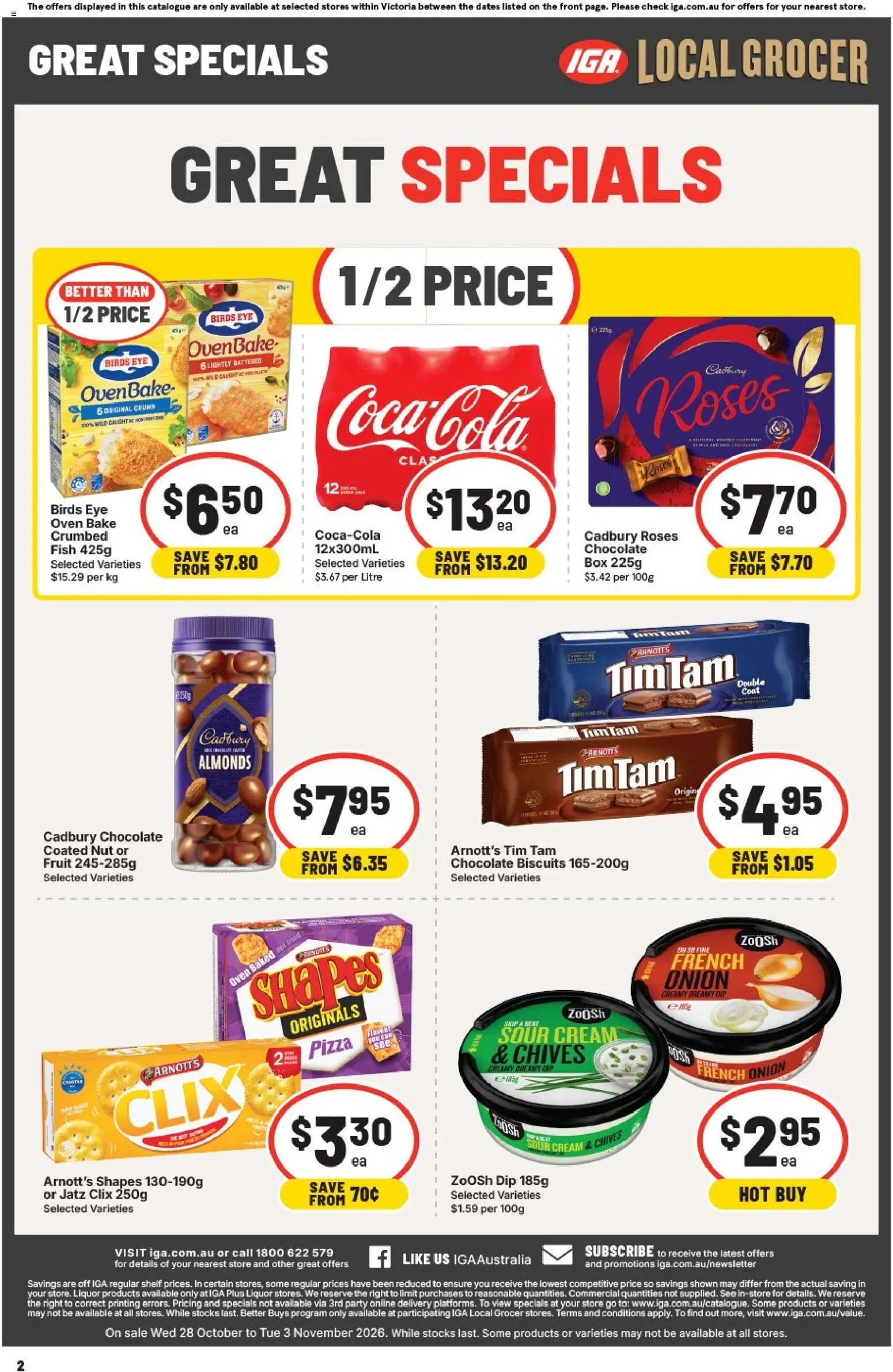 IGA catalogue - valid from 28/10/2026 | Page: 8