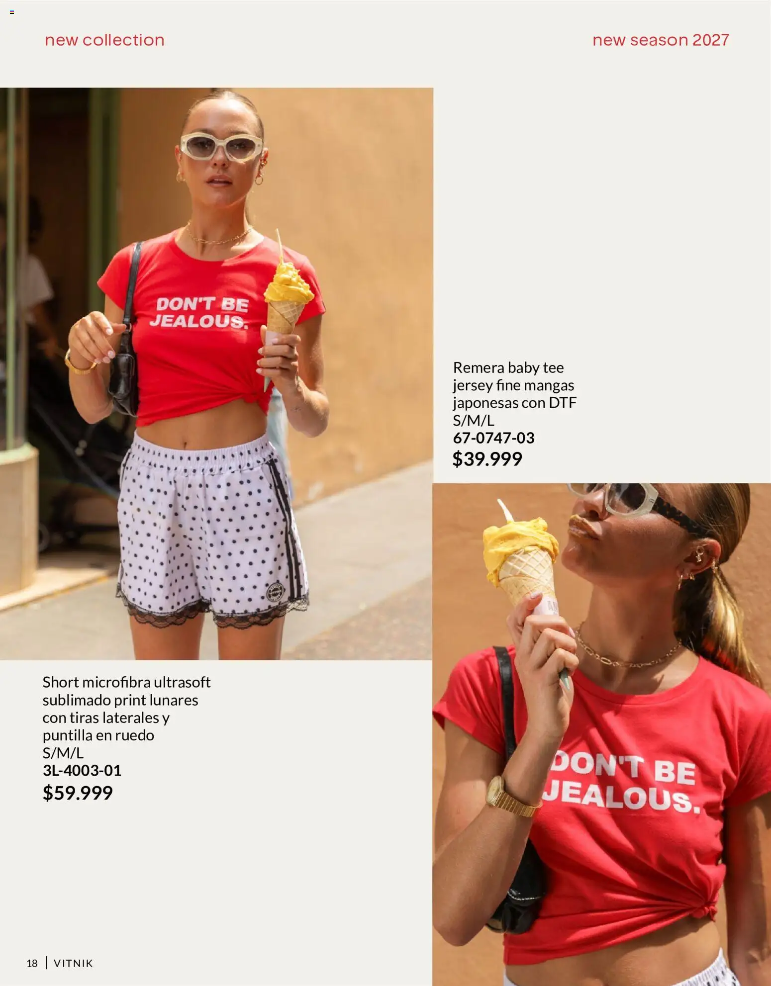 Vitnik - Mujer │ válido desde el 01/09/2026 | Página: 18 | Productos: Remera, Short