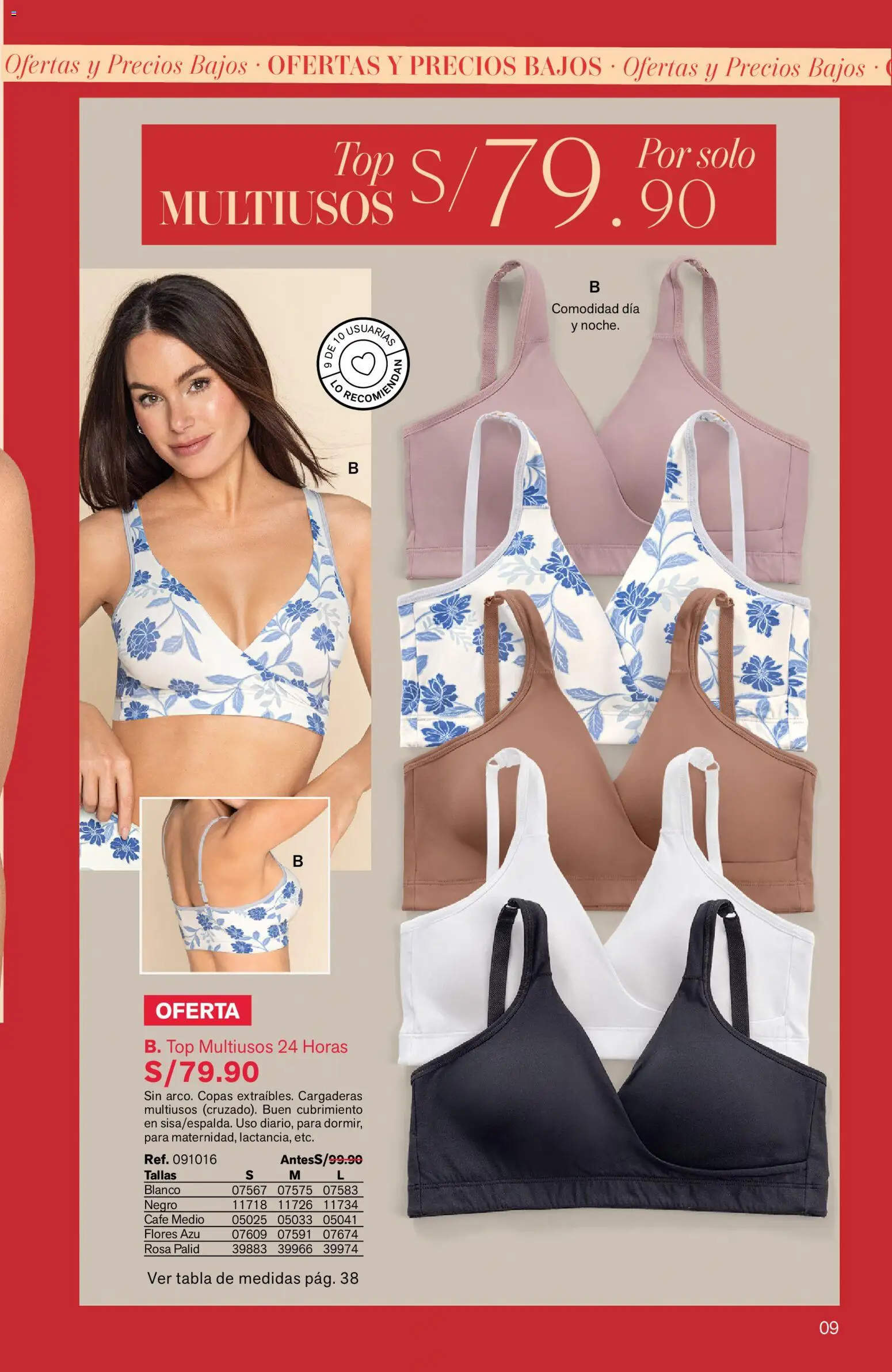 Catálogo Leonisa válido desde 25/06/2026 | Página: 9 | Productos: Café