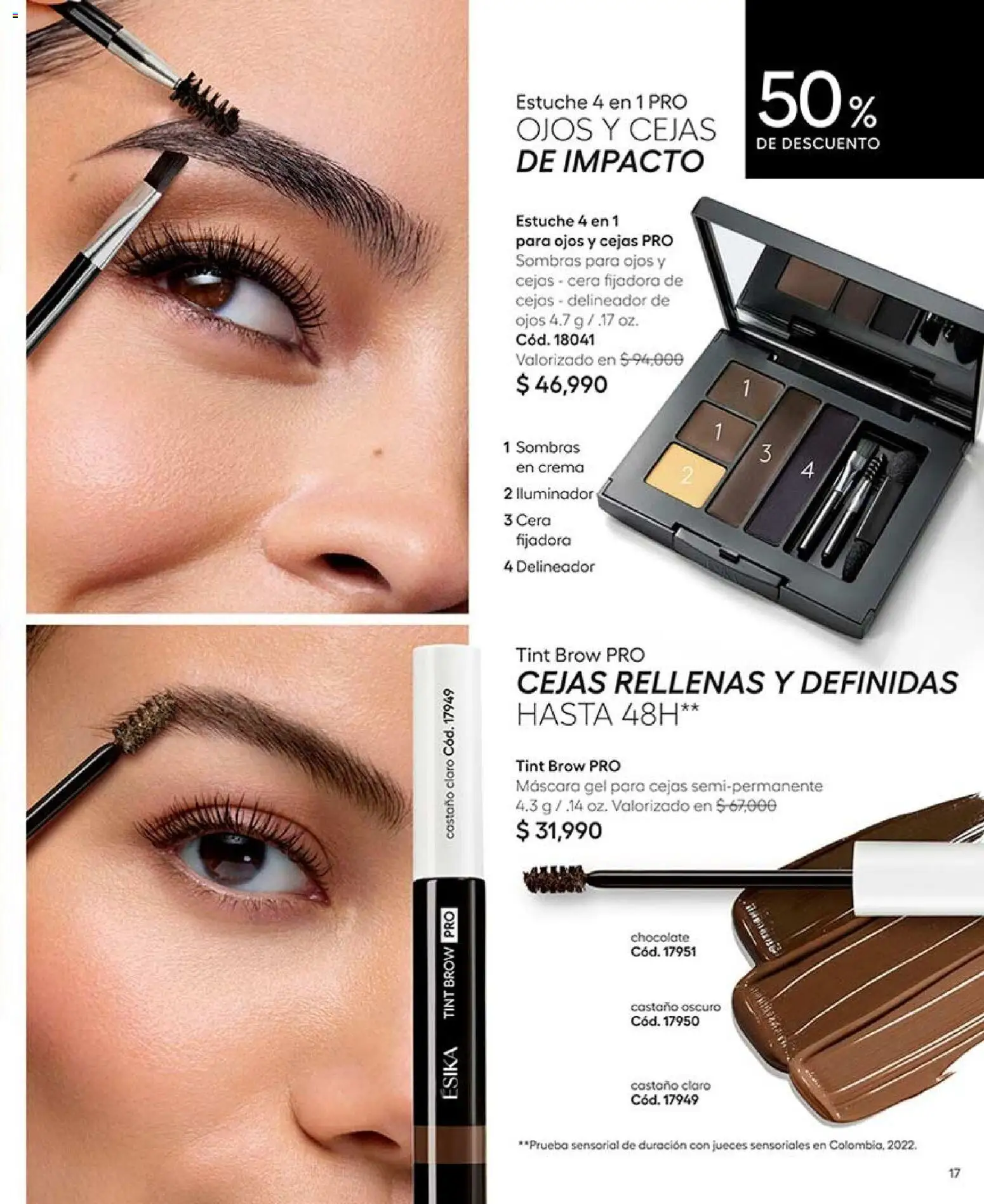 Ésika revista - valida desde el 07/09/2026 | Página: 19 | Productos: Estuche, Iluminador, Delineador de ojos, Delineador