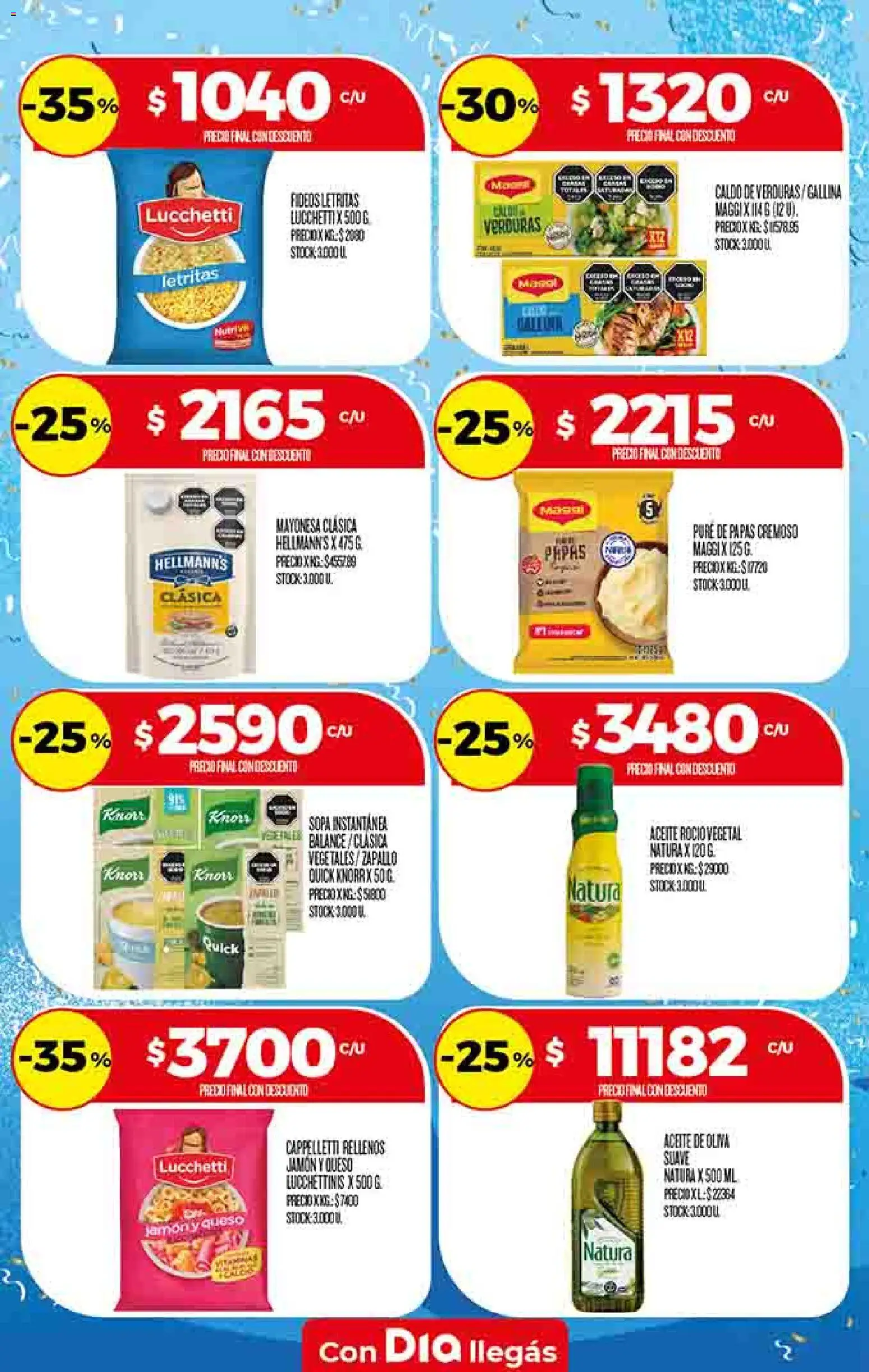 Supermercado DIA Ofertas │ válido desde el 17.06.2026 | Página: 20 | Productos: Aceite, Mayonesa, Sopa, Jamón