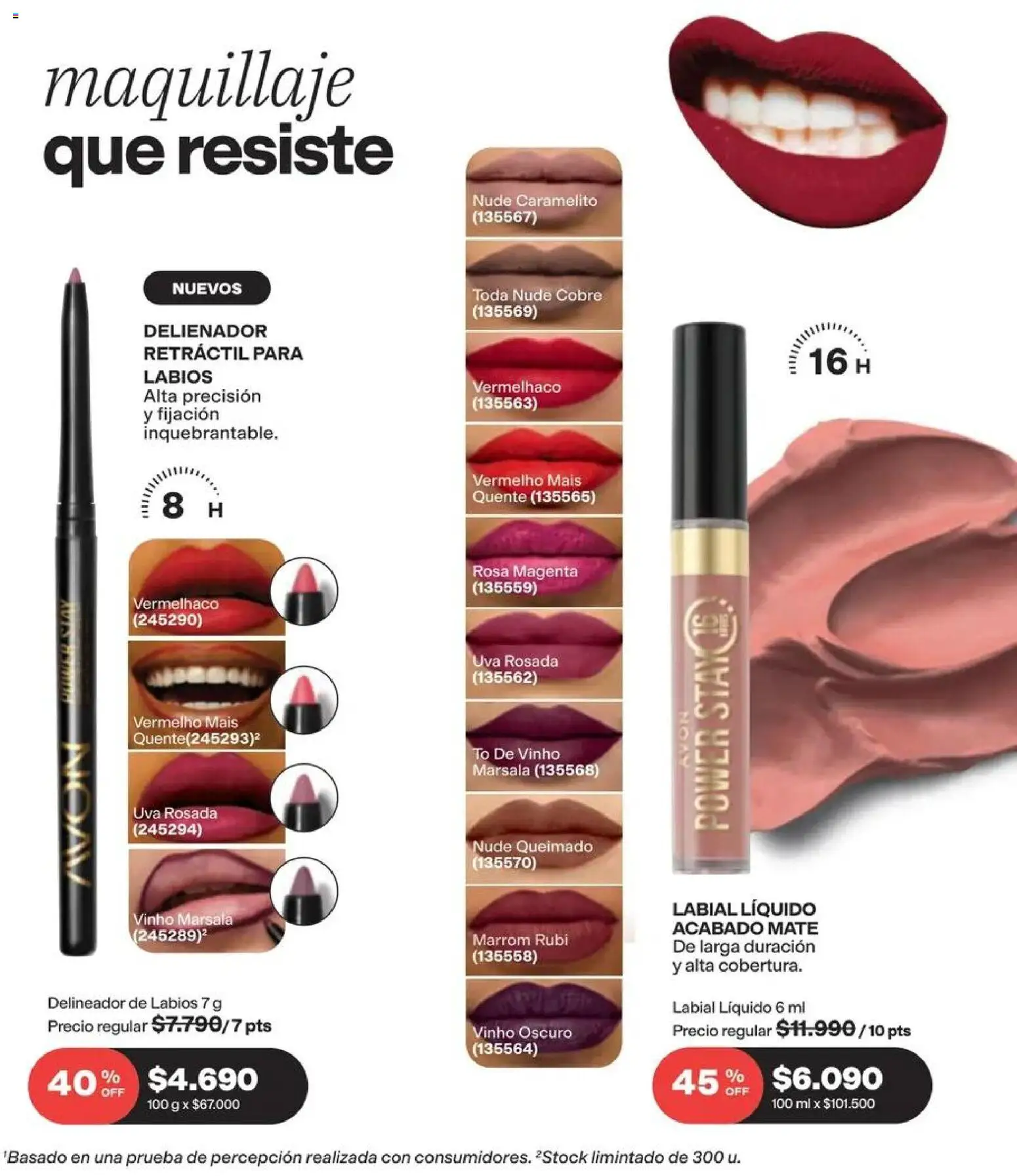 Catálogo Avon Campaña 14 │ válido desde el 15.09.2026 | Página: 30 | Productos: Uva, Maquillaje, Mate, Cobre