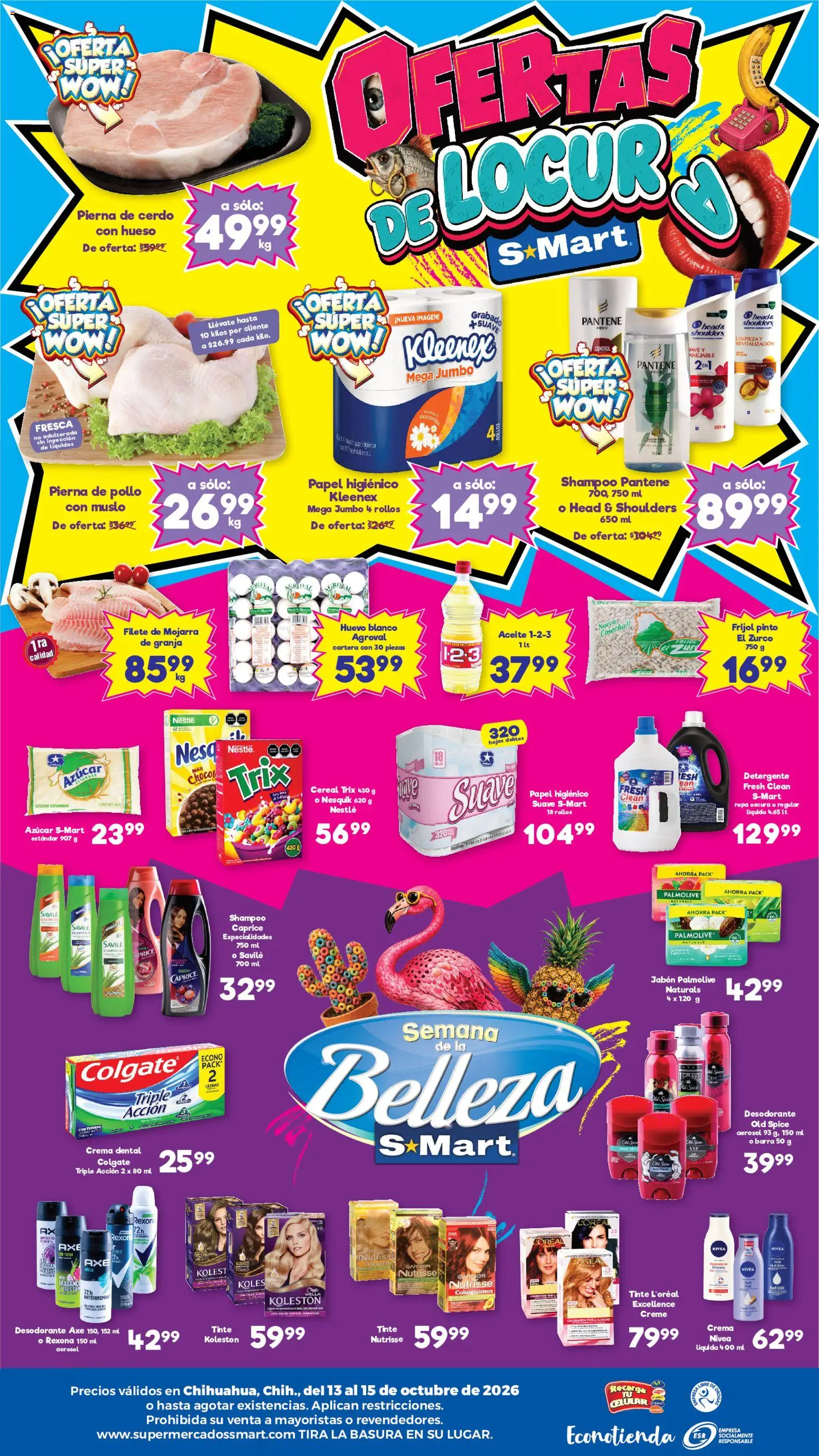 Nuevas ofertas de S-Mart válidas en toda la República Mexicana desde el 13/10/2026. ¡Encuentra las mejores ofertas en S-Mart folleto! | Página: 2