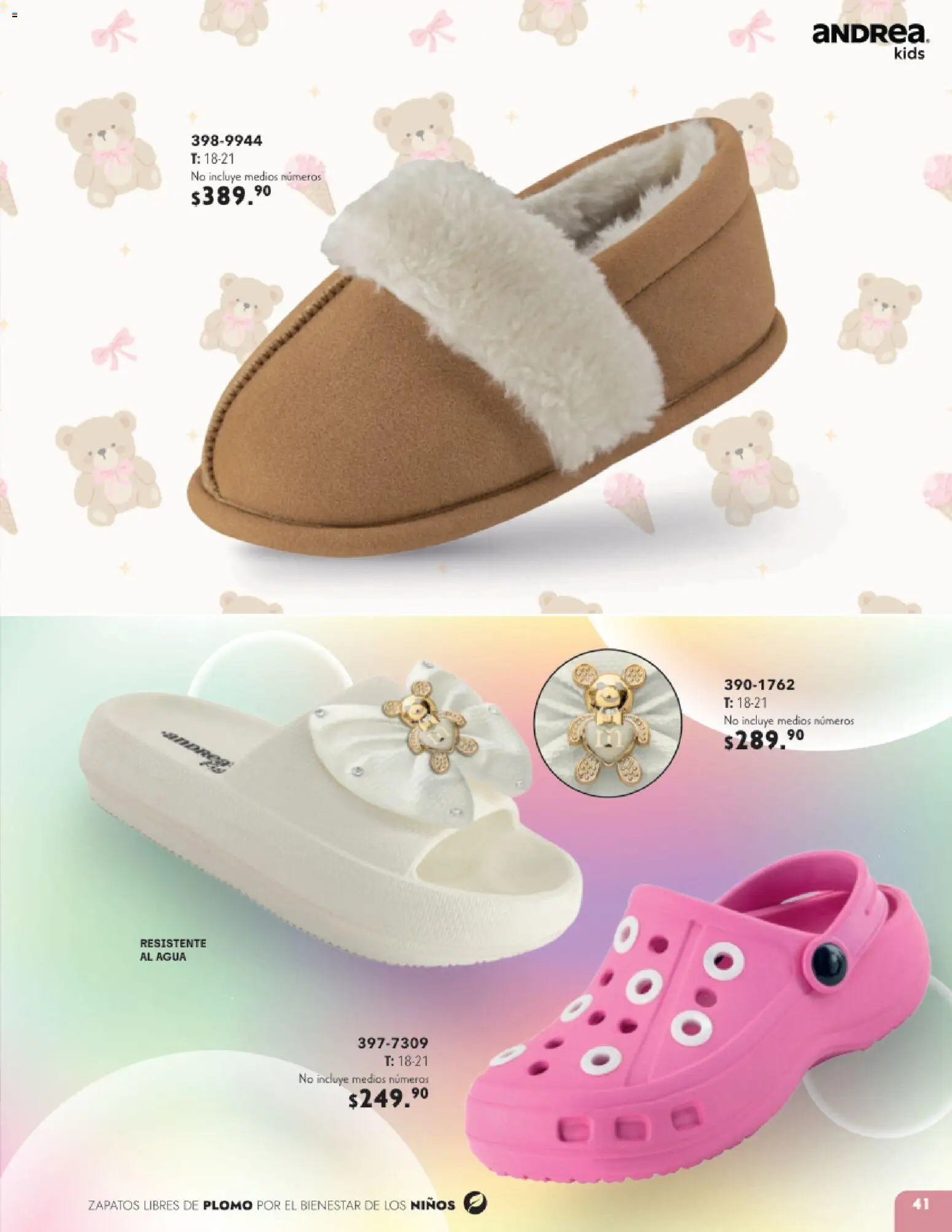 Nuevas ofertas de Andrea válidas en toda la República Mexicana desde el 23/08/2026. ¡Encuentra las mejores ofertas en Andrea catálogo Infantil! | Página: 41