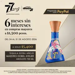 Vista previa de Bodegas Alianza catálogo Promoción exclusiva de la tienda en línea, nuevo folleto de la tienda, válido en México a partir del 24/08/2026