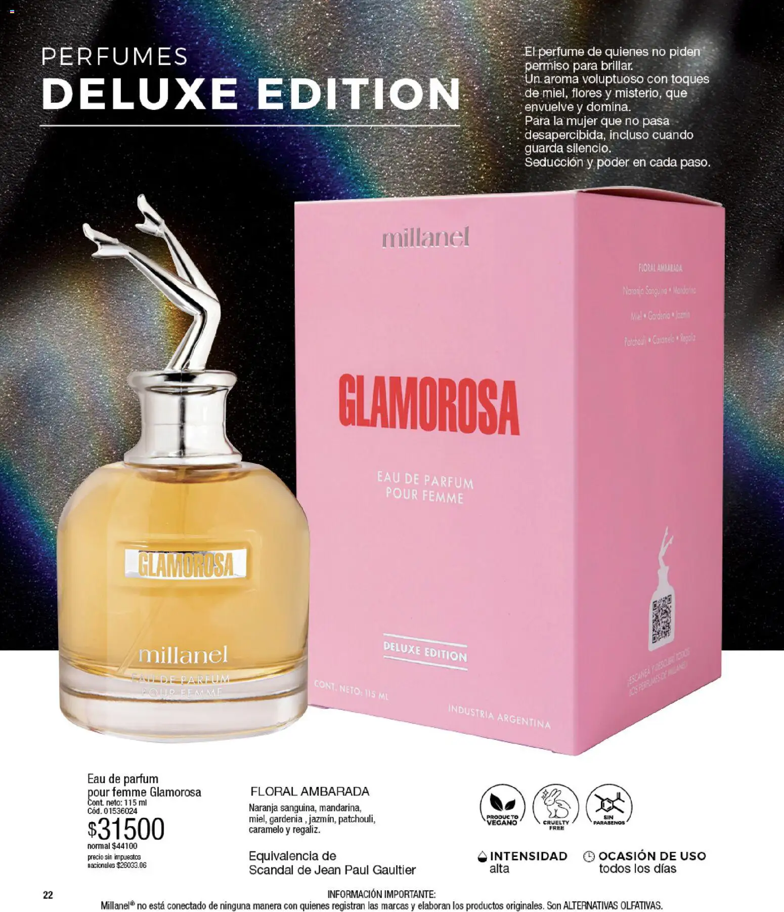 Millanel catálogo │ válido desde el 14/09/2026 | Página: 22 | Productos: Jean, Flores, Perfumes, Perfume