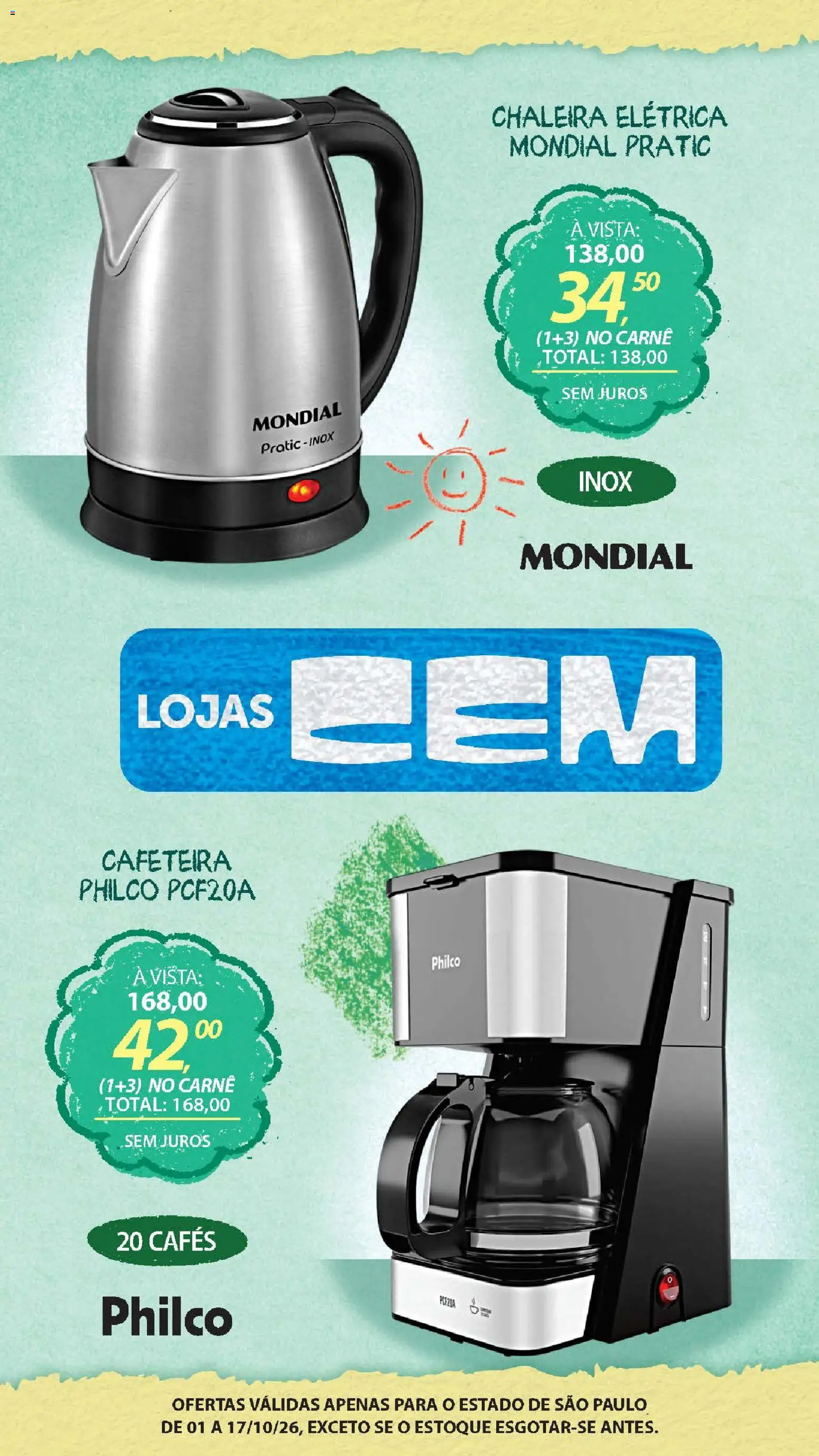 Lojas Cem Folheto - válido de 01/10/2026 | Página: 91