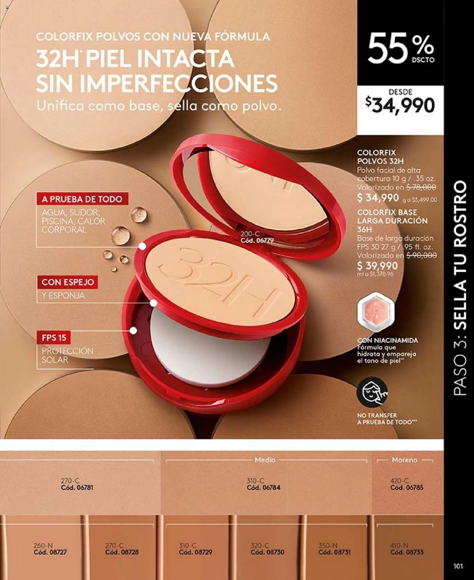 Ésika revista - valida desde el 04.05.2026 | Página: 103 | Productos: Esponja, Espejo, Polvo