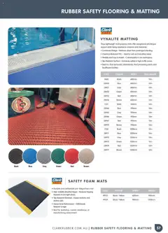 Preview of Clark Rubber Catalogue  - valid from 05.05.2025 | Page: 57 | Products: Flooring, Multipurpose