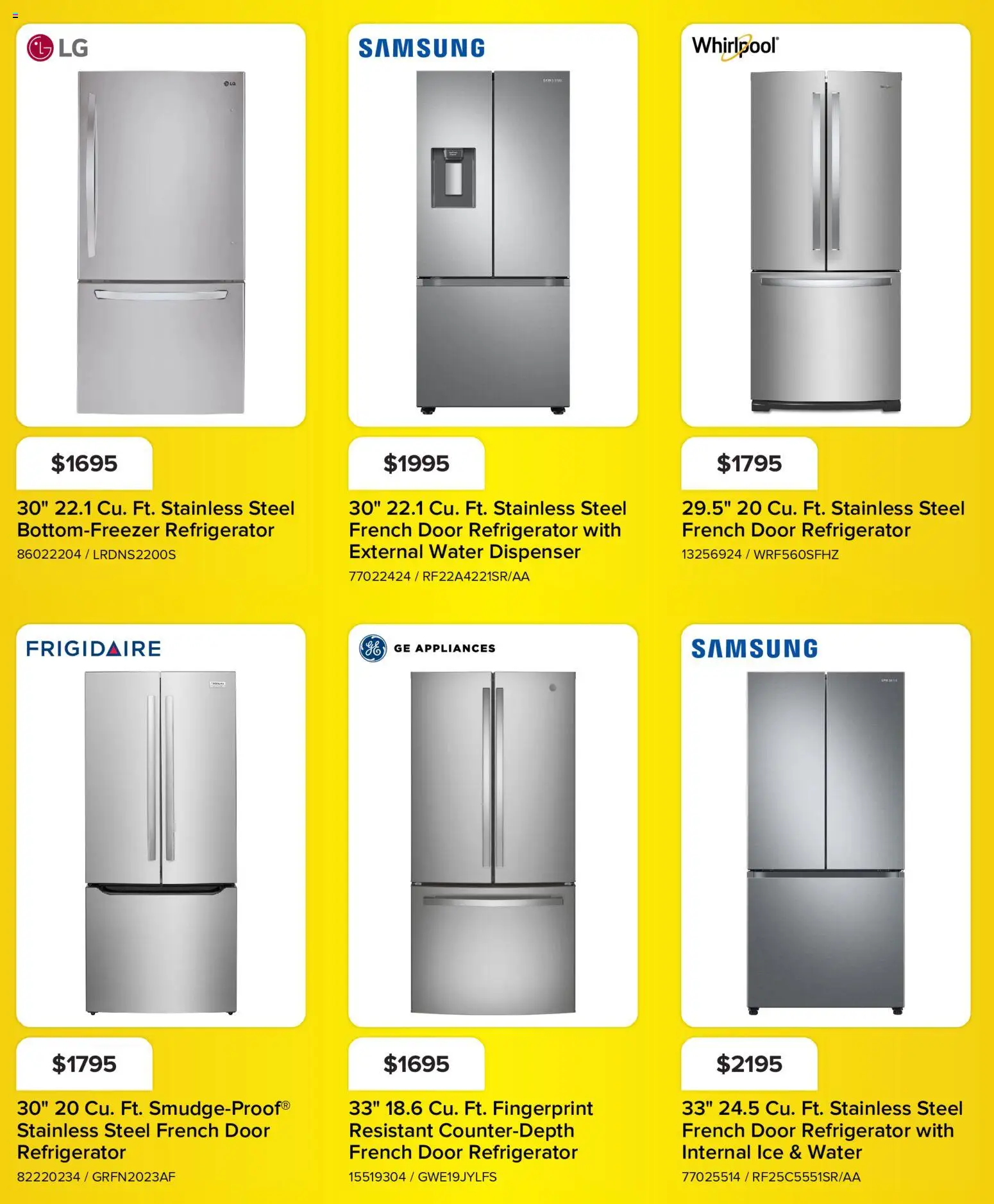 Leon's flyer valid from Oct 1, 2026 | Page: 3 | Products: Water, Refrigerator, Door, Ice