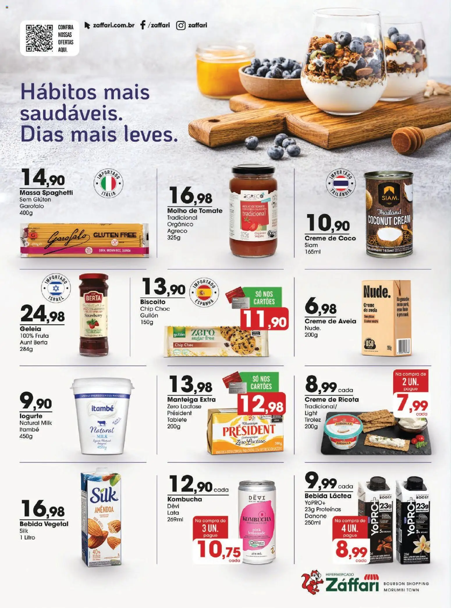 Zaffari Folheto - válido de 12.05.2026 | Página: 16 | Produtos: Coco, Geleia, Creme, Aveia