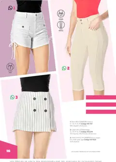 Vista previa de SC Pakar catálogo Ropa, nuevo folleto de la tienda, válido en México a partir del 30.01.2026 | Página: 116 | Productos: Algodón, Falda, Short