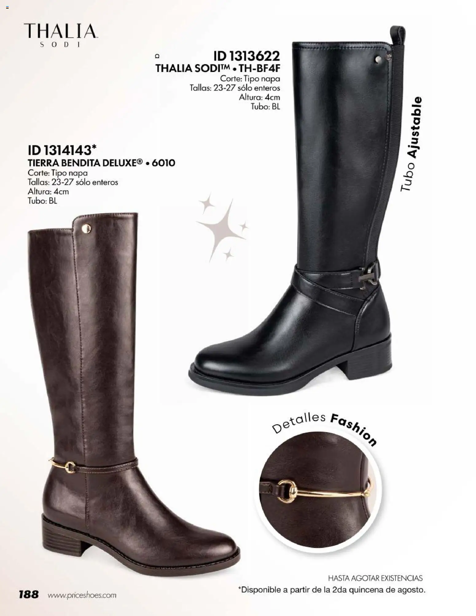 Nuevas ofertas de Price Shoes válidas en toda la República Mexicana desde el 18/07/2026. ¡Encuentra las mejores ofertas en Price Shoes catálogo Botas! | Página: 188
