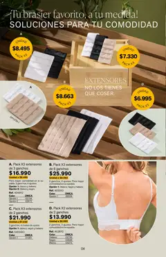 Leonisa - Catálogo -  Vista previa de la revista de la tienda Leonisa valido desde el 27.04.2026 | Página: 4 | Productos: Brasier