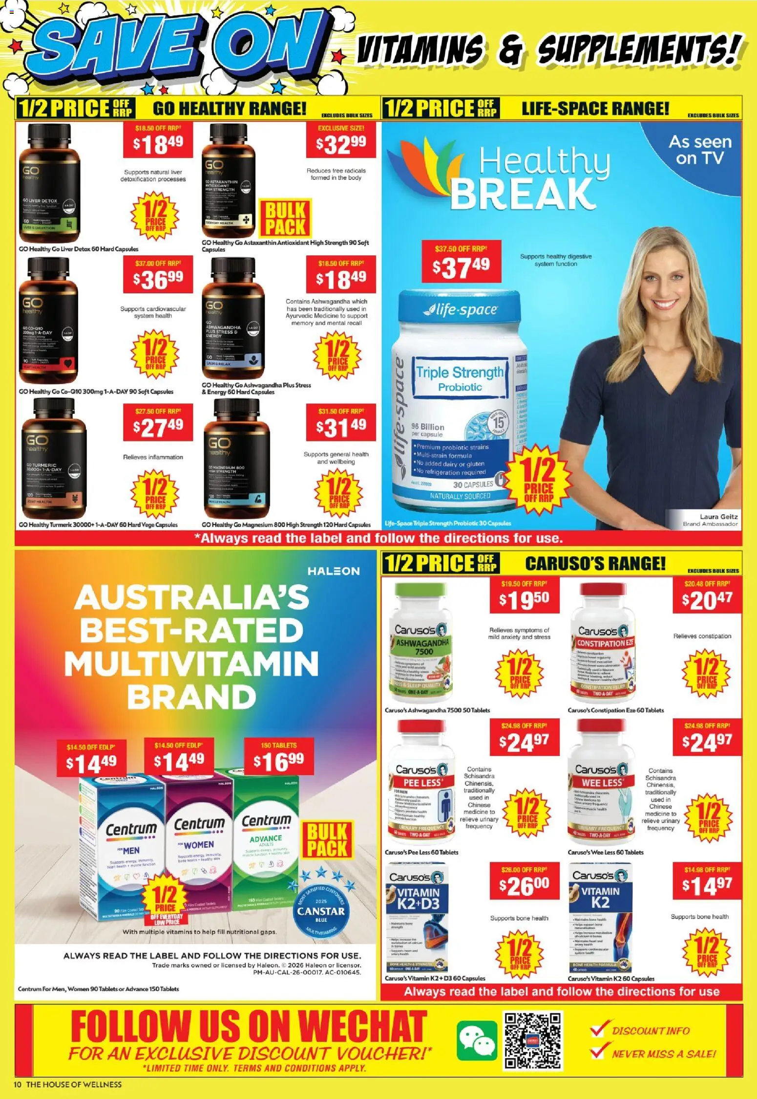 Chemist Warehouse catalogue - valid from 11.05.2026 | Page: 10 | Products: Dairy, Tv, Multivitamin, Vitamin