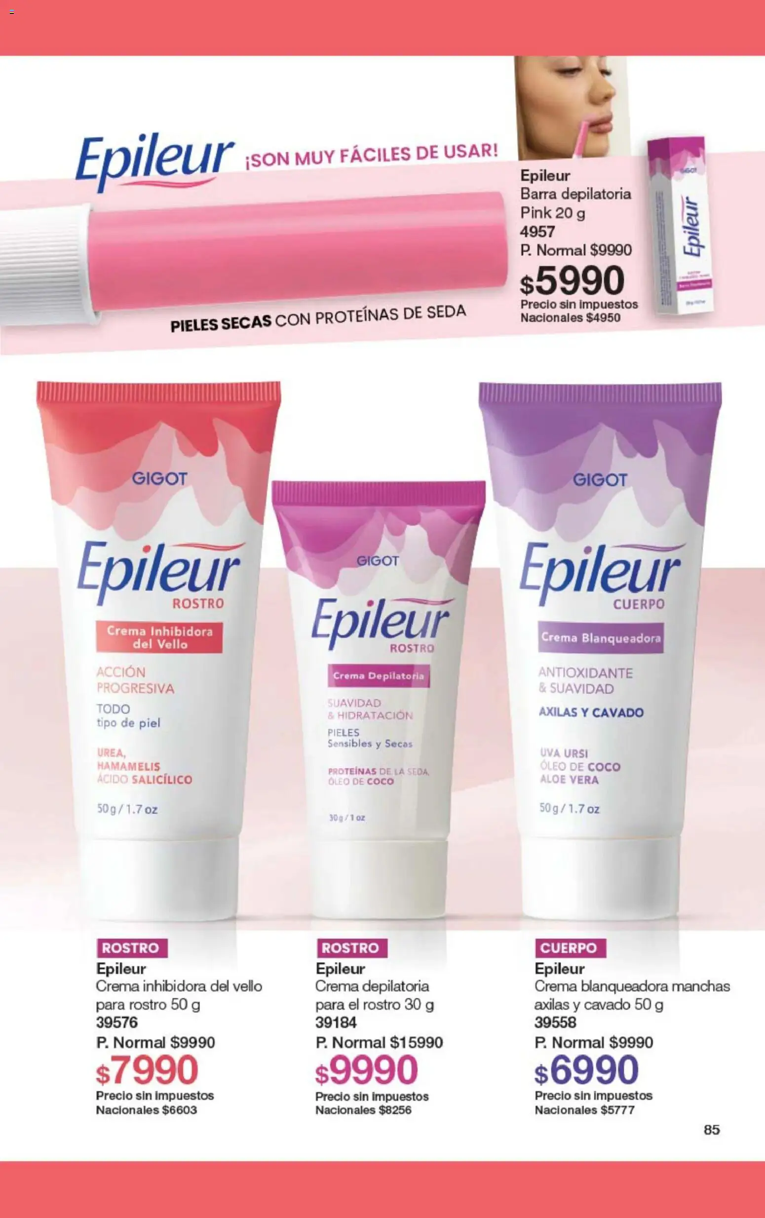 Gigot - CAMPAÑA 06 │ válido desde el 15.03.2026 | Página: 93 | Productos: Crema depilatoria, Uva, Crema