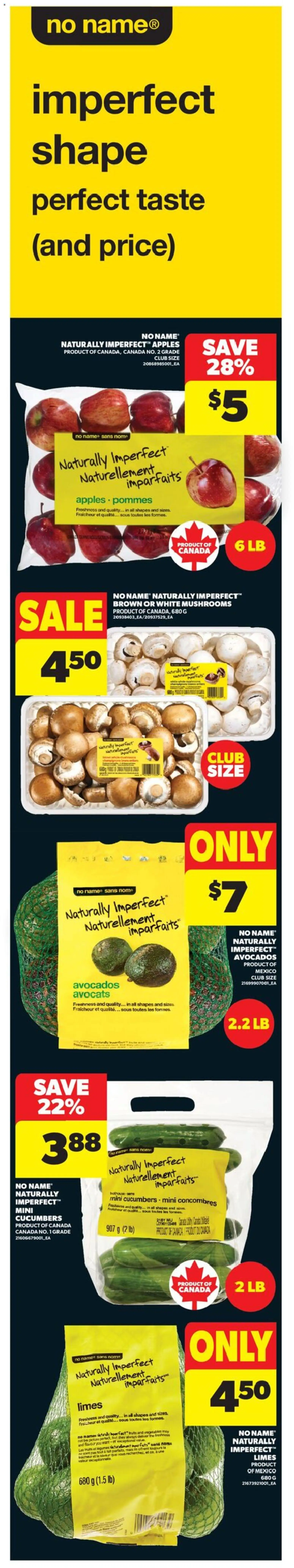 Real Canadian Superstore flyer valid from 07.05.2026 | Page: 5 | Products: Cucumbers, Apples