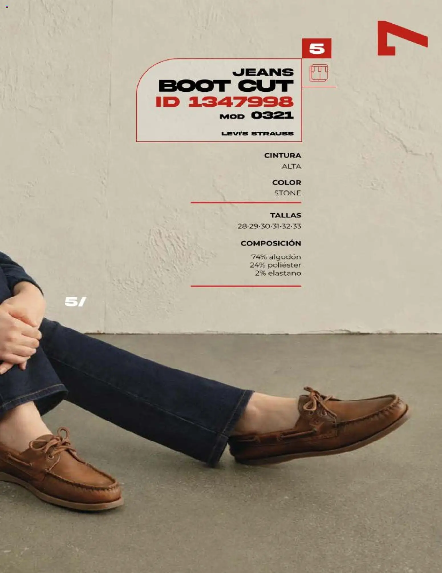 Nuevas ofertas de Price Shoes válidas en toda la República Mexicana desde el 15/10/2026. ¡Encuentra las mejores ofertas en Price Shoes catálogo Jeans Levis! | Página: 7